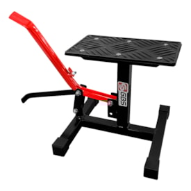 Cavalete Eleva Moto Gbs com Pedal Vermelho