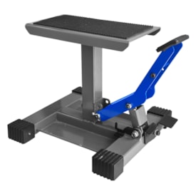 Cavalete Elevamoto Hyper Steel Cinza Azul