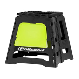 Cavalete Polisport Fold UP Preto Amarelo Fluor