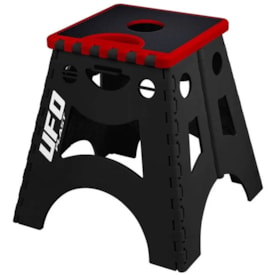 Cavalete Ufo Mx Foldable Preto Vermelho