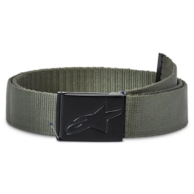 Cinto Alpinestars Ageless Web Verde Militar Preto
