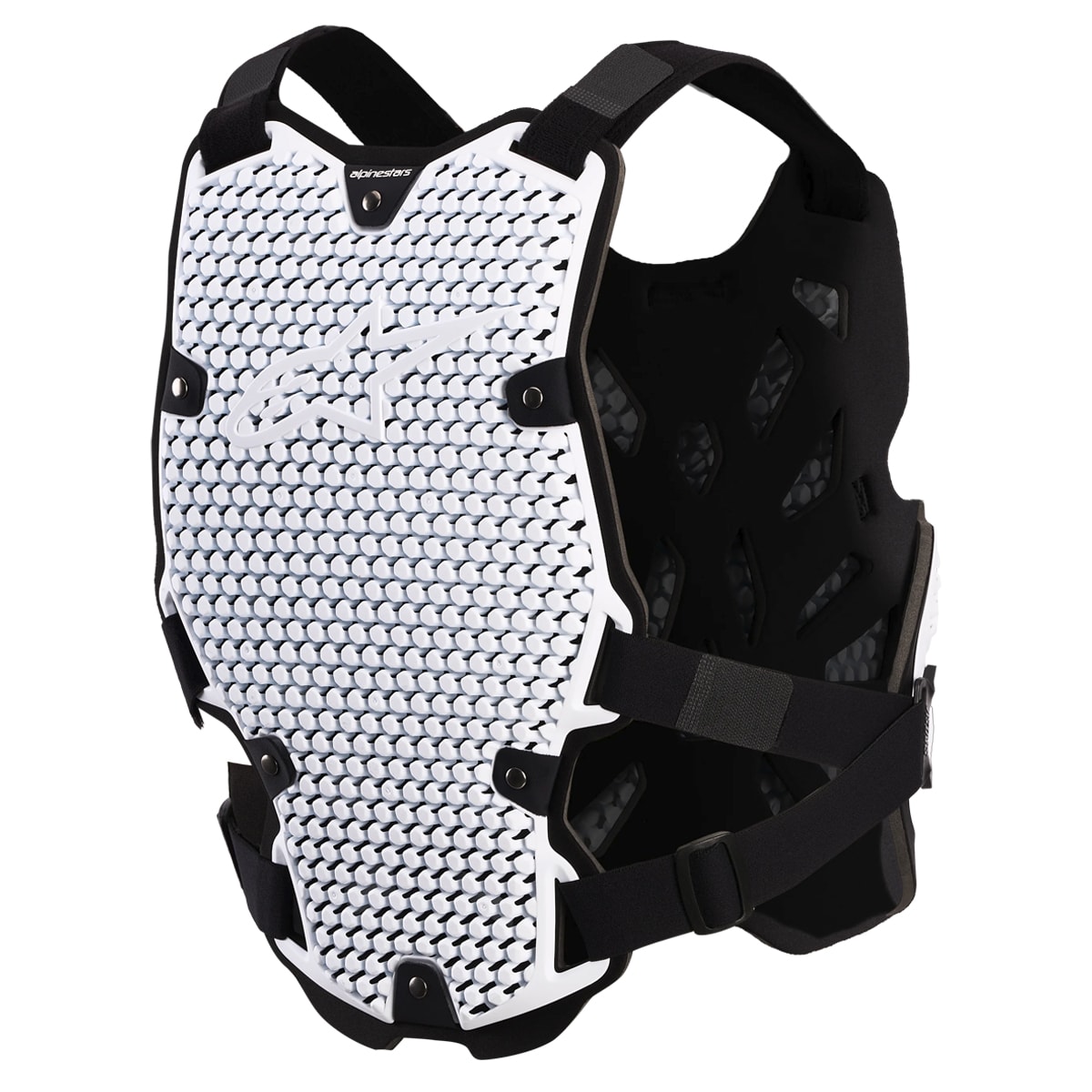 Segunda imagem do produto Colete Alpinestars Bionic Action Chest V2 Branco Preto