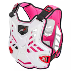 Colete Amx Control Branco Rosa