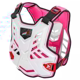 Colete Amx Control Branco Rosa