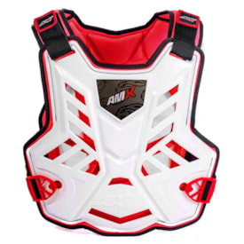 Segunda imagem do produto Colete Amx Control Branco Vermelho