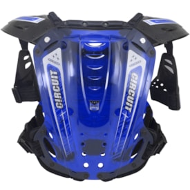 Segunda imagem do produto Colete Circuit com Protetor de Ombro Azul