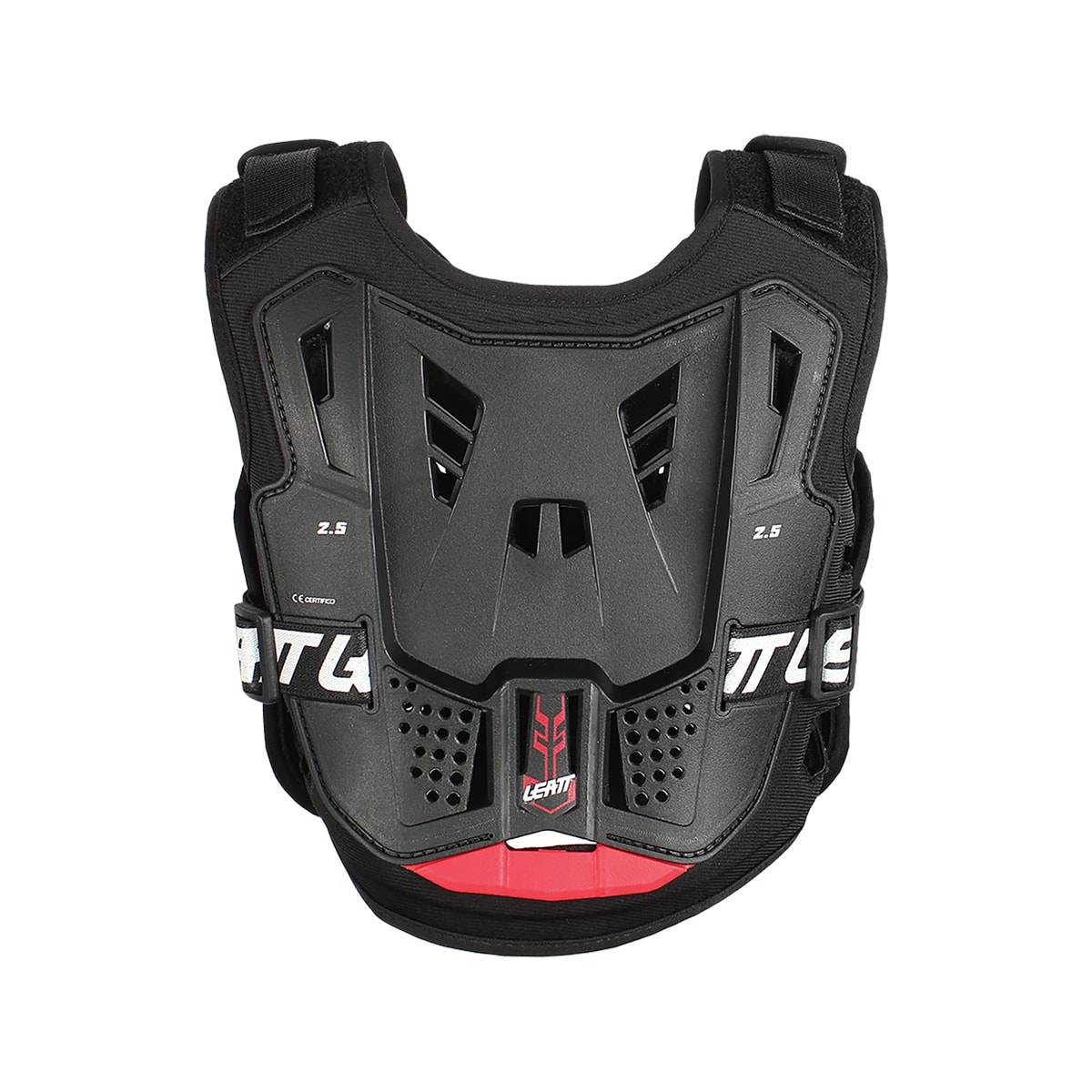 Segunda imagem do produto Colete Infantil Leatt 2.5 Mini Preto Vermelho