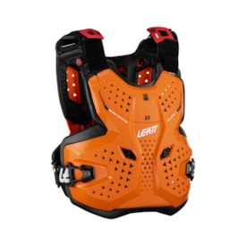 Colete Infantil Leatt 3.5 Junior Laranja Preto