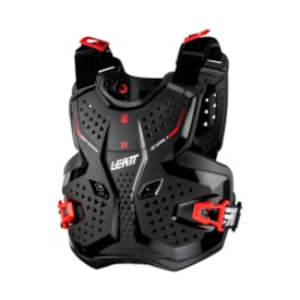 Segunda imagem do produto Colete Infantil Leatt 3.5 Junior Preto Vermelho