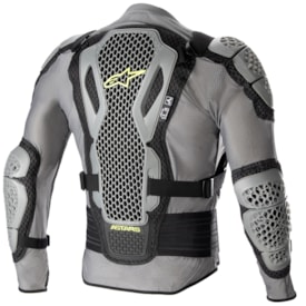 Segunda imagem do produto Colete Integral Alpinestars Bionic Action V2 Cinza Preto