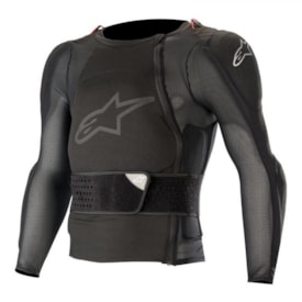 Colete Integral Alpinestars Sequence LS Preto