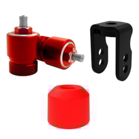 Combo Alongador de Suspensão Crf 250f - Crf 300f Dianteira Traseira Batente Okta