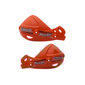 Concha Protetor de Mão Circuit Alloy Laranja