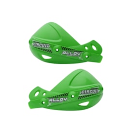 Concha Protetor de Mão Circuit Alloy Verde