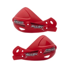 Concha Protetor de Mão Circuit Alloy Vermelho