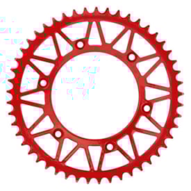 Coroa Crf 230 - Crf 250f - Crf 250 - Crf 450 Amx Aço Vermelho