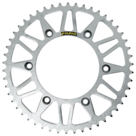 Coroa de Aço Ktm 125 150 250 300 350 450 Exc Excf Sx Sxf Durag Prata