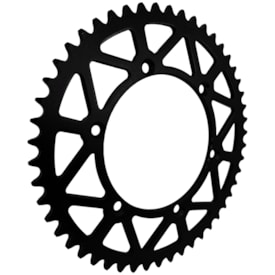 Segunda imagem do produto Coroa de Aço Kxf 250 - Kxf 450 Red Dragon Preto