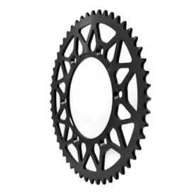 Segunda imagem do produto Coroa de Aço Yzf 250 450 - Wrf 250 450 - Ttr 230 - Tornado Edgers Preto