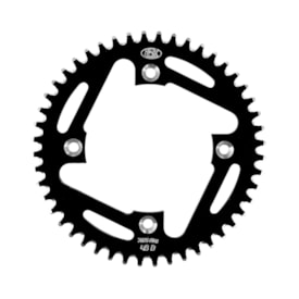 Coroa de Alumínio Cr 80 - Cr 85 - Crf 150r Br Parts Preto