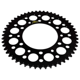 Segunda imagem do produto Coroa de Alumínio Crf 230 - Crf 250f - Crf 150f Durag Preto