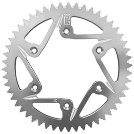 Coroa de Alumínio Crf 230 - Crf 250f - Crf 250 - Crf 450 Corona Prata