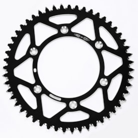 Coroa de Alumínio Crf 230 - Crf 250f - Crf 250 - Crf 450 Oxxy Preto