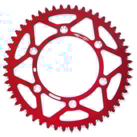 Coroa de Alumínio Crf 230 - Crf 250f - Crf 250 - Crf 450 Oxxy Vermelho