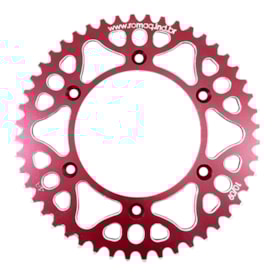 Coroa de Alumínio Crf 230 - Crf 250f - Crf 250 - Crf 450 Romaq Vermelho