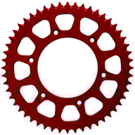 Coroa de Alumínio Crf 250r 250x 250rx 450r 450x 450rx Vaz Vermelho