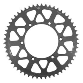 Coroa de Alumínio Drz 400 - Rm - Rmz - Rmx Vaz Cinza