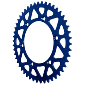 Segunda imagem do produto Coroa de Alumínio Kingger KR 250 Biker Azul