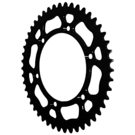 Segunda imagem do produto Coroa de Alumínio Kingger KR 250 Biker Preto