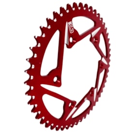 Segunda imagem do produto Coroa de Alumínio Kingger KR 250 Corona Vermelho