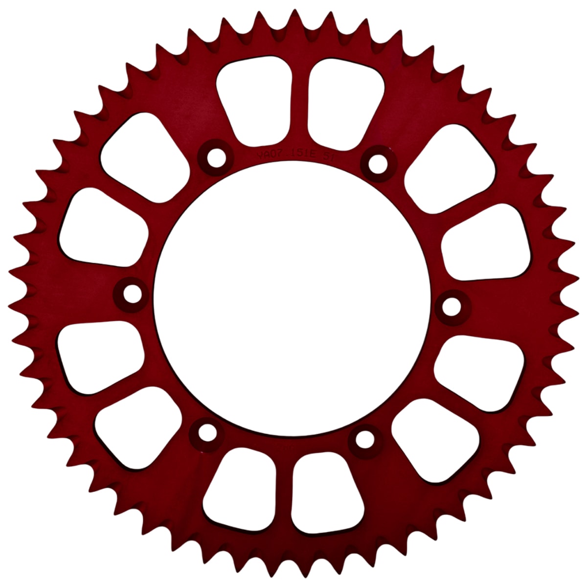 Coroa de Alumínio Kingger KR 250 Vermelho Vaz