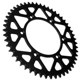 Segunda imagem do produto Coroa de Alumínio Ktm 125 150 250 300 350 450 Exc Excf Vaz Preto