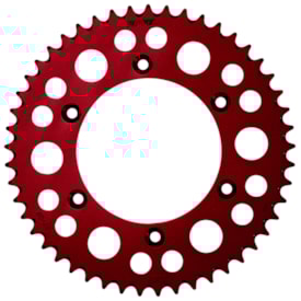 Coroa de Alumínio Ktm 125 150 250 350 450 Sx Sxf Riffel Vermelho