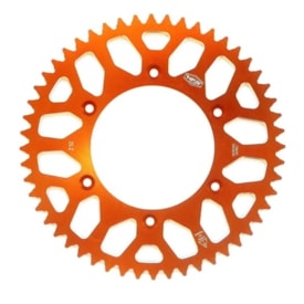 Coroa de Alumínio Ktm 60 65 Sx - Husqvarna Tc 65 Nfs Laranja