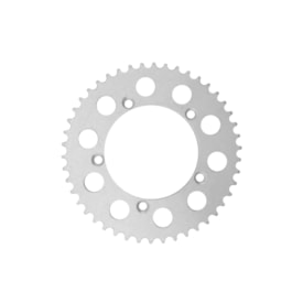 Coroa de Alumínio Ktm 65 Sx - Husqvarna Tc 65 Riffel Prata