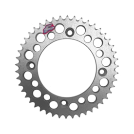 Coroa de Alumínio Ktm 85 Sx 03/24 - 105 Sx 04/11 Renthal Prata