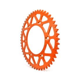 Coroa de Alumínio Ktm Sx 85 - Sx 105 Biker Laranja