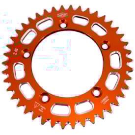 Coroa de Alumínio Ktm Sx 85 - Sx 105 Nfs Laranja