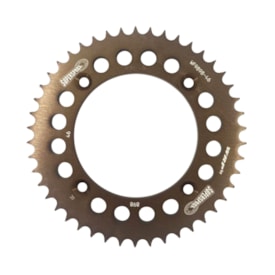 Coroa de Alumínio Ktm Xc 105 08/08 - Sx 105 07/08 Wrp Bronze