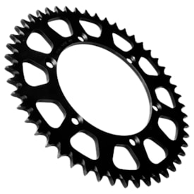 Segunda imagem do produto Coroa de Alumínio Kx 125 250 - Kxf 250 450 Vaz Preto