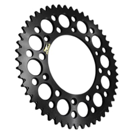 Coroa de Alumínio Kx 125 80/08 - Kx 250 87/08 Durag Preto