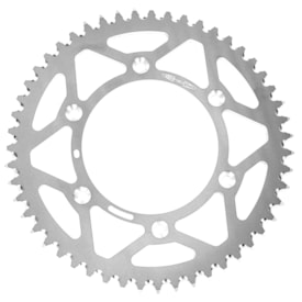 Coroa de Alumínio Kxf 250 - Kxf 450 - Klx 450 - Kx 125 - Kx 250 Oxxy Prata