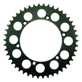 Coroa de Alumínio Kxf 250 - Kxf 450 - Klx 450 - Kx 125 - Kx 250 Riffel Verde Escuro