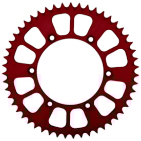 Coroa de Alumínio Xr 250 Tornado - Ttr 230 Vaz Vermelho