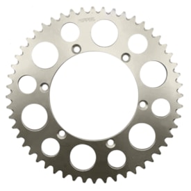 Coroa de Alumínio Yz 125 74/98 - Yz 250 74/98 Riffel Prata