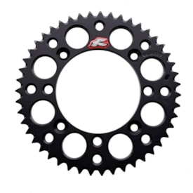 Coroa de Alumínio Yz 80 - Yz 85 Renthal Preto